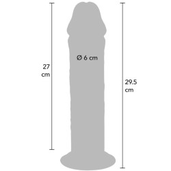 GET REAL - DELUXE THICK DOUBLE-DENSITY TPE DONG 29.5 CM – Produktansicht 4