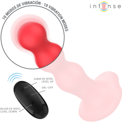 INTENSE - CODY VIBRATOR MIT SAUGNÄPFEN ROTE FERNBEDIENUNG – D-244469 – Produktansicht 4