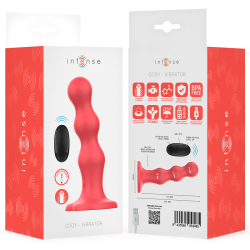 INTENSE - CODY VIBRATOR MIT SAUGNÄPFEN ROTE FERNBEDIENUNG – D-244469 – Produktansicht 8