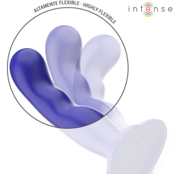 INTENSE - SHORTY VIBRATOR MIT SAUGNÄPFEN BLAU FERNBEDIENUNG – D-244470 – Produktansicht 5