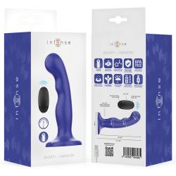 INTENSE - SHORTY VIBRATOR MIT SAUGNÄPFEN BLAU FERNBEDIENUNG – D-244470 – Produktansicht 8