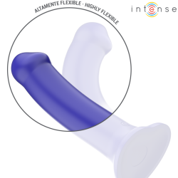 INTENSE - VICTORIA VIBRATOR MIT SAUGNAPF 10 VIBRATIONEN DUNKELBLAU FERNBEDIENUNG – D-244471 – Produktansicht 6