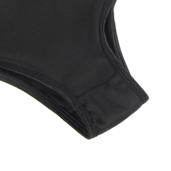 SUBBLIME - ZWEITEILIGES SET AUS TRANSPARENZ-BH UND S/M-STREIFEN – Produktansicht 6