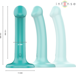 INTENSE - KATIE VIBRATOR MIT SAUGNÄPFEN 10 VIBRATIONEN BLAU FERNBEDIENUNG – D-244473 – Produktansicht 3