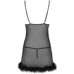 LIVCO CORSETTI FASHION - ZERUNAM SET BABYDOLL + SCHWARZER TANGA – Produktansicht 4