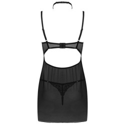 LIVCO CORSETTI FASHION - BINELLA SET BABYDOLL + TANGA SCHWARZ – Produktansicht 4
