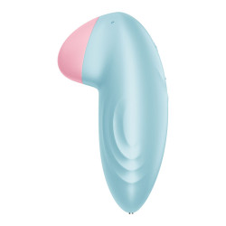SATISFYER - TROPICAL TIP AUFLEGVIBRATOR BLAU – Produktansicht 2