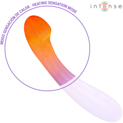 INTENSE - BECKY VIBRATOR 19 CM HEIZBAR 7 VIBRATIONEN LILA – Produktansicht 4