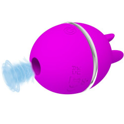 PRETTY LOVE - GEMINI BALL LILA. RUNDER VIBRATOR AUS SILIKON – Produktansicht 2