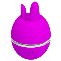 PRETTY LOVE - GEMINI BALL LILA. RUNDER VIBRATOR AUS SILIKON – Produktansicht 5