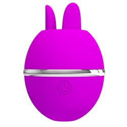 PRETTY LOVE - GEMINI BALL LILA. RUNDER VIBRATOR AUS SILIKON – Produktansicht 6