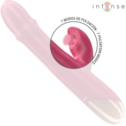 INTENSE - CHLOE MULTIFUNKTIONSVIBRATOR 3 IN 1 ROT – Produktansicht 4