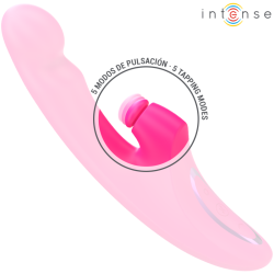 INTENSE - EMI VIBRATOR 13,5 CM MULTIFUNKTION 3 IN 1 10 VIBRATIONEN ROSA – Produktansicht 6