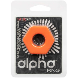 CALEXOTICS - ALPHA PROLONG SEXAGON RING ORANGE – Produktansicht 2