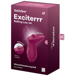 SATISFYER - EXCITERRR VIBRATOR AUFLEGBARER KLITORIS FUCHSIA – Produktansicht 5
