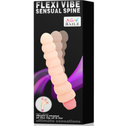 BAILE - FLEXI VIBE SENSUAL SPINE FLEXIBLER VIBRATOR 19 CM – Produktansicht 6