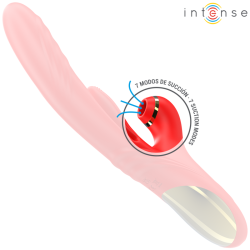 INTENSE - KAROL MULTIFUNKTIONSVIBRATOR STOSS & STIMULATION & STIMULIERENDE WELLEN ROT – Produktansicht 3