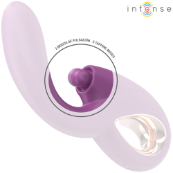 INTENSE - LALI MULTIFUNKTIONS-G-PUNKT-VIBRATOR TAPPING & STOSS & VIBRATION LILA – Produktansicht 3