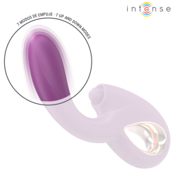 INTENSE - LALI MULTIFUNKTIONS-G-PUNKT-VIBRATOR TAPPING & STOSS & VIBRATION LILA – Produktansicht 5