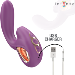 INTENSE - LALI MULTIFUNKTIONS-G-PUNKT-VIBRATOR TAPPING & STOSS & VIBRATION LILA – Produktansicht 7