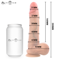 MR INTENSE – GARY M ULTRA-REALISTISCHER SILIKON-PENIS MIT HODEN 20 CM – Ø – 4,2 CM – Produktansicht 5