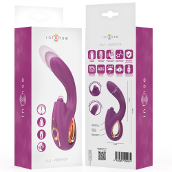 INTENSE - LALI MULTIFUNKTIONS-G-PUNKT-VIBRATOR TAPPING & STOSS & VIBRATION LILA – Produktansicht 8