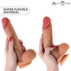 MR INTENSE – GARY L ULTRA-REALISTISCHER SILIKON-PENIS MIT HODEN 23 CM – Ø 4,7 CM – Produktansicht 2