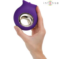 INTENSE - TULI KLITORISSTIMULATOR 9 VIBRATIONEN & 9 OSZILLATIONEN LILA – Produktansicht 3