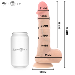 MR INTENSE - DANNY SILIKON-EJAKULATIONSDILDO 20,5 CM -Ø- 4 CM – Produktansicht 4