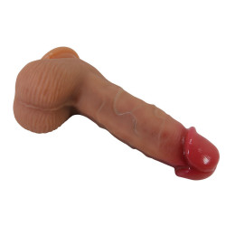 PRETTY LOVE - DUVALL REALISTISCHER DILDO MIT SAUGNAPF 19,3 CM -Ø- 4,5 CM – Produktansicht 3