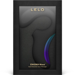 LELO - ENIGMA WAVE DREIFACH-VIBRATIONSMASSAGEGERÄT SCHWARZ – Produktansicht 4