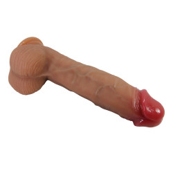 PRETTY LOVE - ORTON REALISTISCHER DILDO MIT SAUGNAPF 23,5 CM -Ø- 4,9 CM – Produktansicht 4