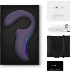 LELO - ENIGMA WAVE DREIFACH-VIBRATIONSMASSAGEGERÄT CYBER PURPLE – Produktansicht 3