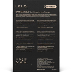LELO - ENIGMA WAVE DREIFACH-VIBRATIONSMASSAGEGERÄT CYBER PURPLE – Produktansicht 5