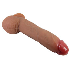 PRETTY LOVE - MENDEL REALISTISCHER DILDO MIT SAUGNAPF 25,5 CM -Ø- 5,6 CM – Produktansicht 4