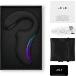 LELO - ENIGMA DOPPEL-SCHALLVIBRATOR POINT G SCHWARZ – Produktansicht 3
