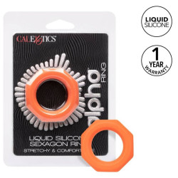 CALEXOTICS - ALPHA SEXAGON RING ORANGE – Produktansicht 3