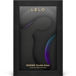 LELO - ENIGMA DOPPEL-SCHALLVIBRATOR POINT G SCHWARZ – Produktansicht 4