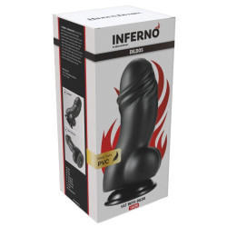 HIDDEN DESIRE - INFERNO FAT BOYS DILDO 19 CM – Produktansicht 8