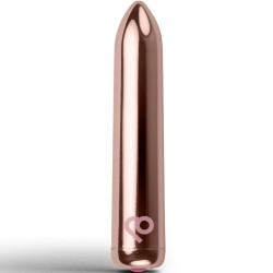 ROCKS-OFF - WIEDERAUFLADBARER VIBRIERENDER BULLET GOLDEN ROSE