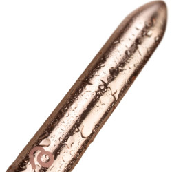 ROCKS-OFF - WIEDERAUFLADBARER VIBRIERENDER BULLET GOLDEN ROSE – Produktansicht 2