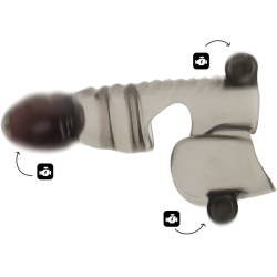 OHMAMA - Penis- und Hodenhülle mit 3 Motoren – Produktansicht 3