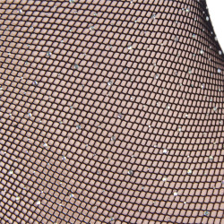 SUBBLIME - 952297 GLNZENDER NETZ-BODY MIT SCHULTERFREIEN LANGEN RMELN SCHWARZ EINE GRÖSSE – Produktansicht 4