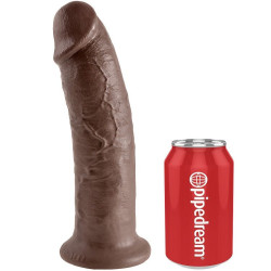 KING COCK - 10 DILDO BRAUN 25.4 CM – Produktansicht 3