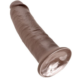 KING COCK - 10 DILDO BRAUN 25.4 CM – Produktansicht 5