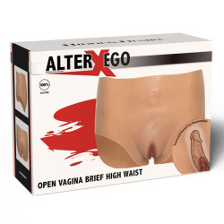 VERBORGENE BEGIERDE - ALTER EGO OFFENE VAGINA BRIEF HOCHGESCHNITTENES FLEISCH – Produktansicht 7