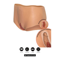 VERBORGENE BEGIERDE - ALTER EGO OFFENE VAGINA & ANUS SHORT MITTELGROSSER TAILLE FLEISCH – Produktansicht 3