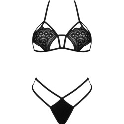 LIVCO CORSETTI FASHION - JIMENA LC 20216 BH + STRING SCHWARZ EINE GRÖSSE – Produktansicht 3