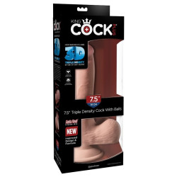 KING COCK - DREIFACHDENSITTSHAHN 19 CM – Produktansicht 7