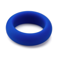 JE JOUE - BLAUER SILIKONRING - MINIMALE STRANGULATION – Produktansicht 2